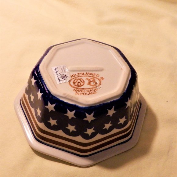 (*)*** BOLESLAWIEC *** BOWL ~ Hand Made in POLAND - Picture 2 of 2
